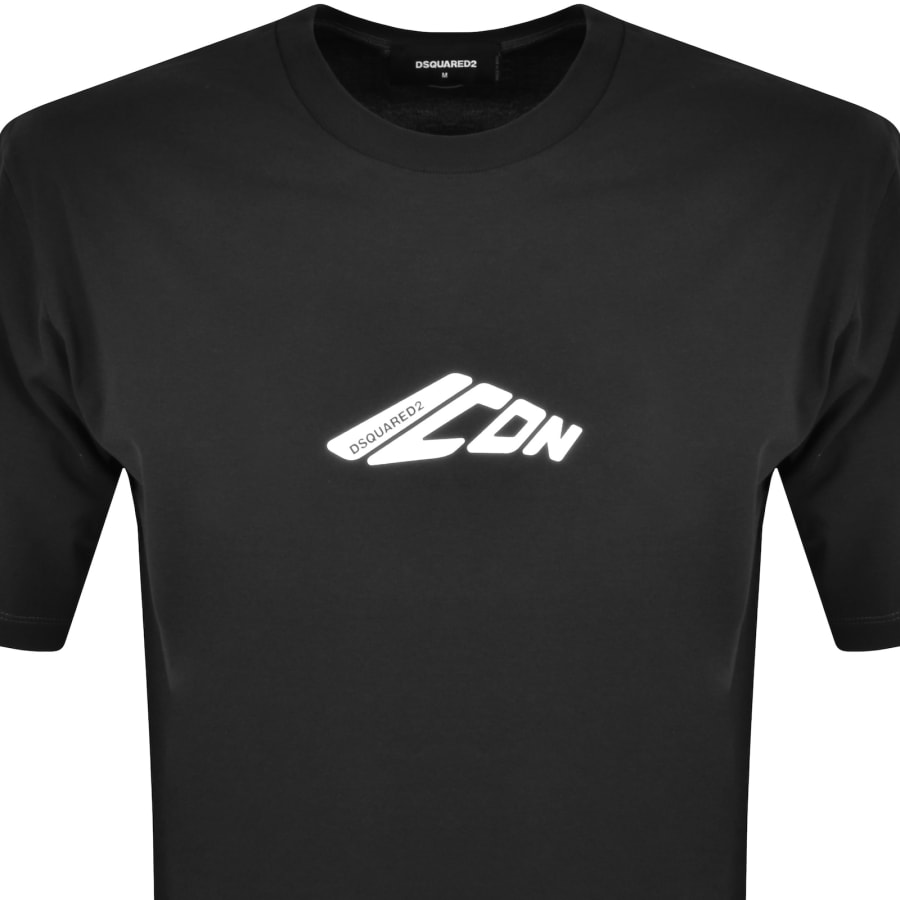 DSQUARED2 Logo T Shirt Black | Mainline Menswear us